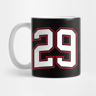 Number Twenty Nine 29 Mug